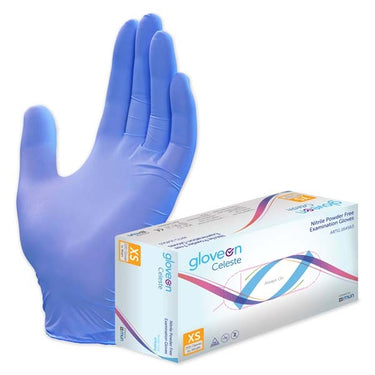 Celeste Nitrile Powder Free Exam Glove X-Small