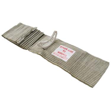 FIRSTCARE Military Trauma & Hemorrhage Control Bandage 10 x 17cm (Green)