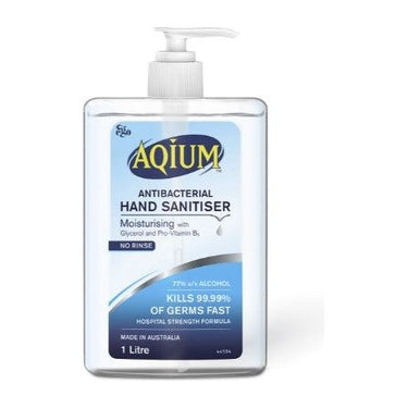 Ego Aqium Antibacterial Hand Sanitiser - 1L Pump