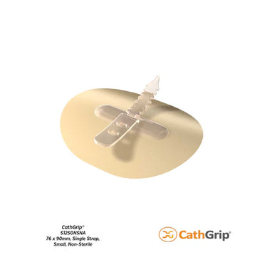 CathGrip® Tube Securement Device (76 x 90mm, Single Strap, Small, Non-Sterile)