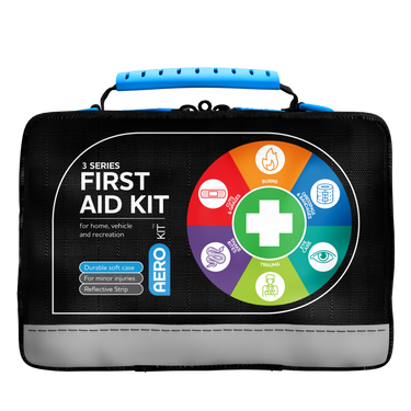 AEROKIT 3 Series First Aid Kit Softpack Black