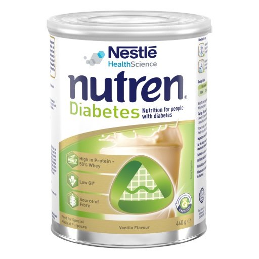 Nutren Hospital Active (Sustagen) Diabetic Vanilla 440g Powder Each