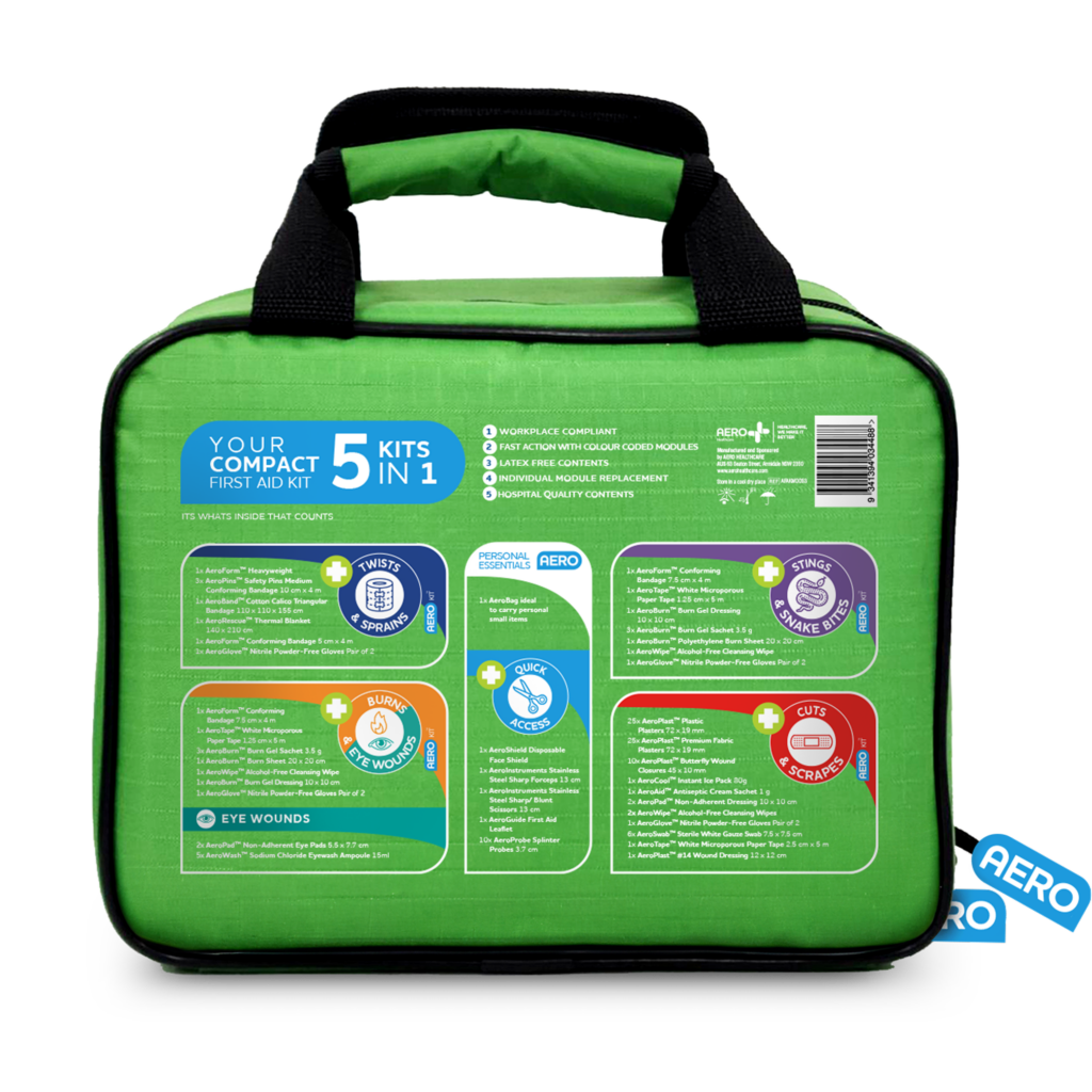 AEROKIT 3 Series Modular Mini Softpack First Aid Kit