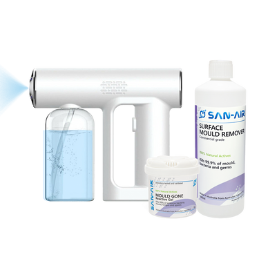 SAN-AIR Mould BUNDLE - Mould Remover Spray  + Mould Gel + Atomizer Gun