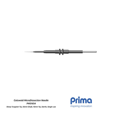 Cotswold Microdissection Needle (Sharp Tungsten Tip, 55mm Shaft with 10mm Tip)