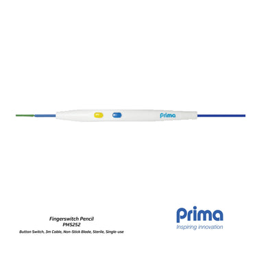 Button Fingerswitch Pencil (Button Switch, 3m Cable, Non-Stick Blade)