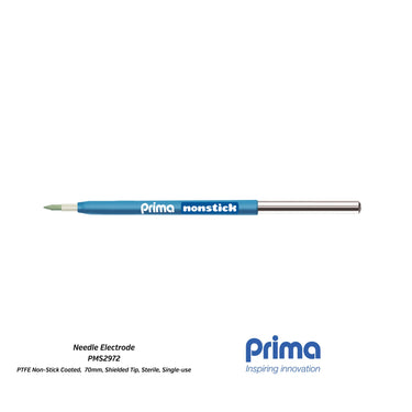Needle Electrode (PTFE Non-Stick Coated, Shielded Tip, 70mm LGTH)