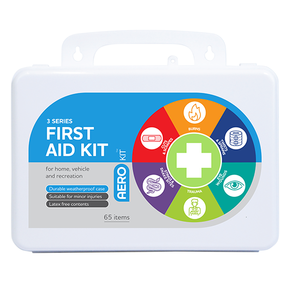 AEROKIT 3 Series Plastic Waterproof First Aid Kit