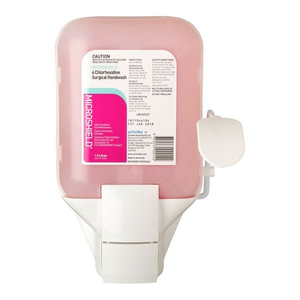 Microshield 4 Chlorhexidine Surgical Handwash - 1.5L Cartridge ...