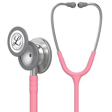 3M Littmann Classic III Stethoscope With Pearl Pink Tube