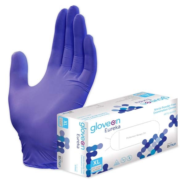 Eureka Nitrile Glove Powder Free Non-Sterile X-Large