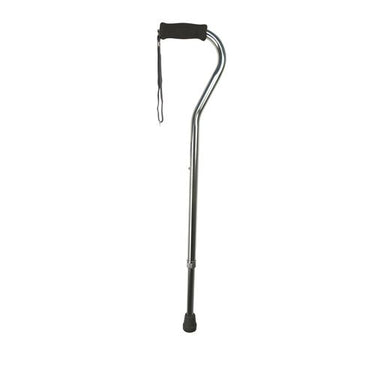 Swan Handle Walking Stick, Silver