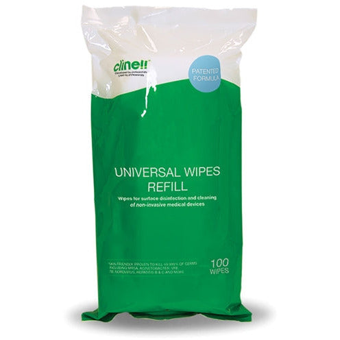 Clinell Universal Wipes Refill Packet 100