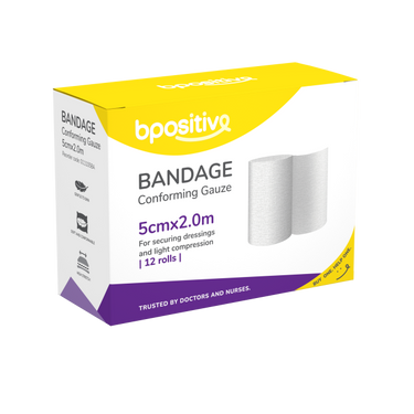 Bpositive Conforming Gauze Bandage 5cm X 2m