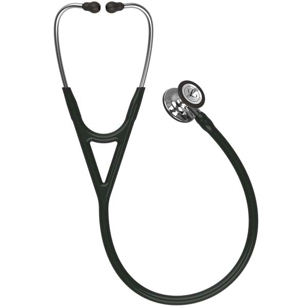 3M Littmann Cardiology IV Stethoscope With High Polish Mirror Chestpiece; Black Tube; Stainless Stem And Headset