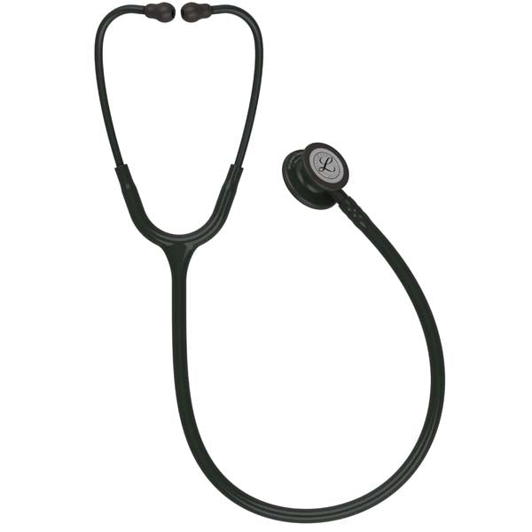 3M Littmann Classic III Stethoscope With Special Edition All Black Finish