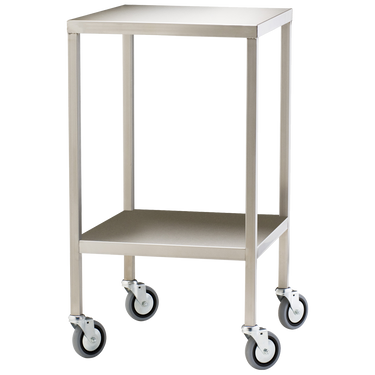 Small Stainless Steel Trolley 50 x 50 x 90.5cm