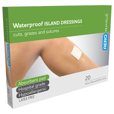 AEROFILM PLUS Waterproof Island Dressing 9 x 10cm Box/20