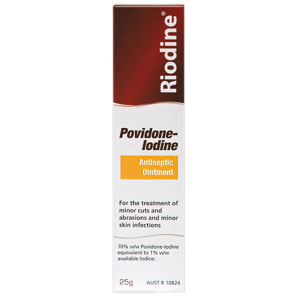 RIODINE Povidone-Iodine Ointment 25g Tube