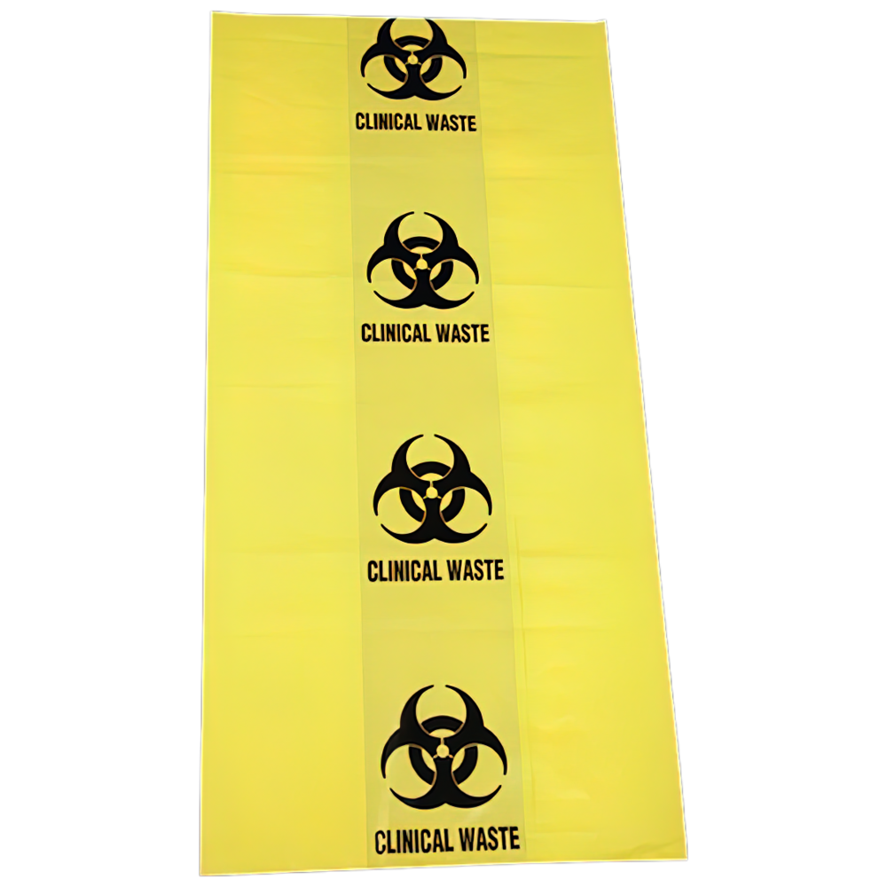 10L Biohazard Clinical Waste Bag 350 x 470mm - 40um