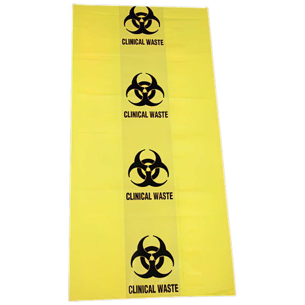 50L Biohazard Clinical Waste Bag 630 x 800mm - 55um