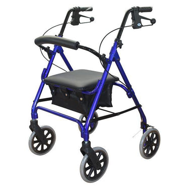 Days 105 Rollator, 8" Wheels, Blue