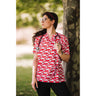 Unisex Christmas Medical Scrubs Top Printed SS01 - Simply Scrubs Australia