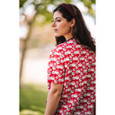 Unisex Christmas Medical Scrubs Top Printed SS01 - Simply Scrubs Australia