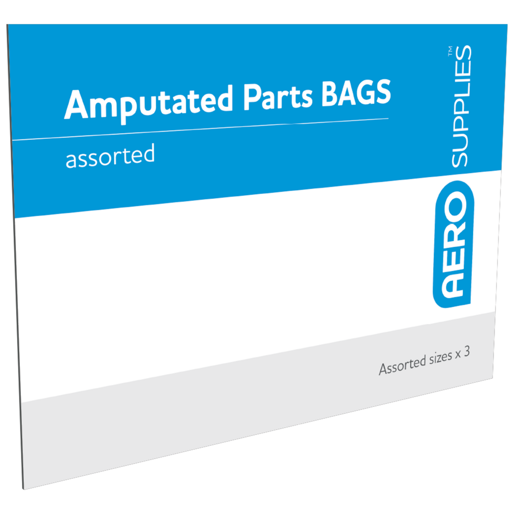 AEROSUPPLIES Amputated Parts Bags Env/3
