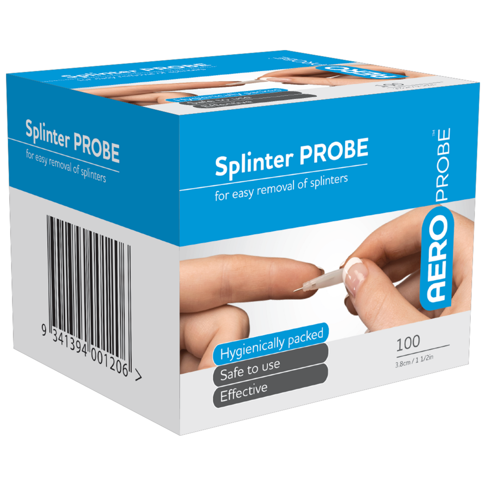 Medical Splinter AEROPROBE Splinter Probes 3.7cm Box/100 – Australian Medical Solutions