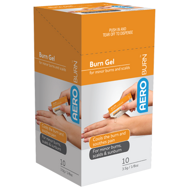 AEROBURN Burn Gel Sachet 3.5g Pack/10