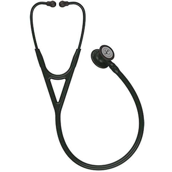 3M Littmann Cardiology IV Stethoscope With Special Edition Black Chestpiece; Black Tube; Stem And Headset