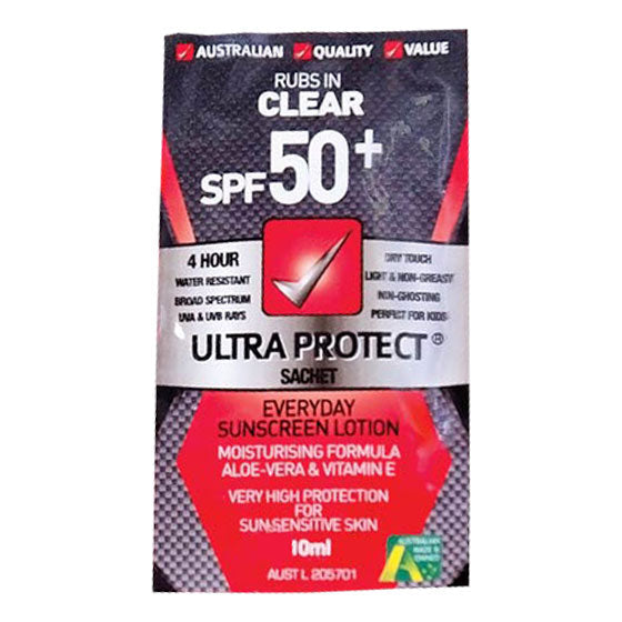 ULTRAPROTECT SPF50+ Sunscreen Sachet 10ml